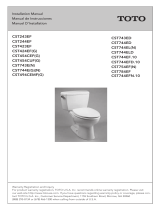 Toto CST454 User manual