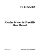 Broadcom Emulex Driver for FreeBSD User guide