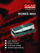 G-LAB MIDI Wowee-Wah User manual