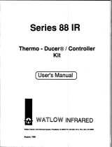 Watlow SERIES 88IR User manual
