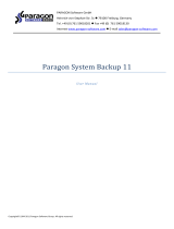Paragon System System Backup 11 Operating instructions