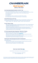 Chamberlain MyQ-G0201 User manual