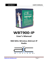 Legrand WBT900 IP User guide