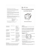 AIMS Power PWRINV500012W User manual