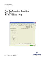 Remote Automation SolutionsPure Gas Properties