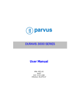 Parvus DuraVIS 3000 User manual