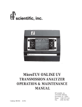 Watts 22814 MicroT-UV Analyzer 1-03 Owner's manual