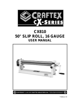 Craftex CX Series CX810 Owner's manual