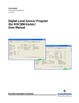 Remote Automation SolutionsDigital Level Sensor (DLS) for ROC800-Series