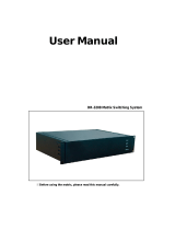 i3 International Matrix User manual
