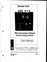 Watlow Series 910 User manual