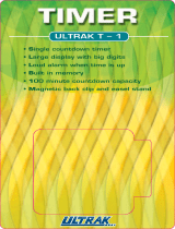 Ultrak T-1 Operating instructions