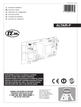 BFT ALTAIR P Owner's manual