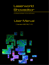 Laserworld ShowNET + Showeditor Software Owner's manual