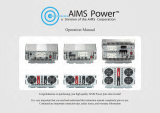 AIMS Power PWRIG500012120S User manual