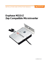 enphase M215-Z Operating instructions