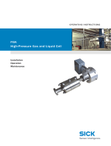 SICK FGK - High-pressure gas and liquid cell Operating instructions