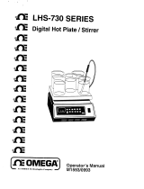 Omega LHS-720 Series Owner's manual