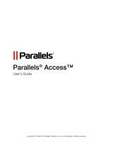 Parallels Access User manual