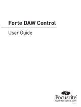 Focusrite FORTE User guide