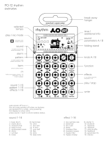 blucoilTeenage Engineering PO-12 Pocket Operator Rhythm Drum Machine Bundle