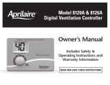 Aprilaire 8120A Owner's manual