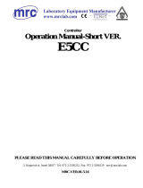 MRC E5CC User manual
