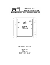 AFi 46 Series Owner's manual