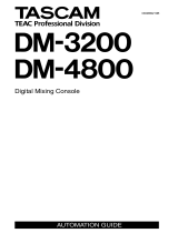 Tascam DM-4800 Owner's manual