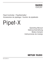 Mettler Toledo Pipet-X Operating instructions