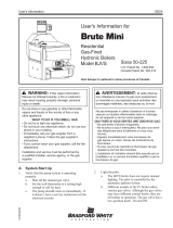 Bradford White  BJVS075 User manual
