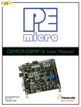 NXP DEMO9S08MP16 User guide