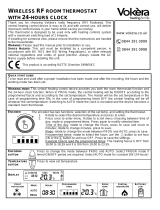 VOKERA 24hr RF programmable room thermostat User manual