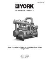 York YST Steam Turbine Centrifugal Chiller User guide