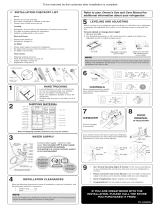 Crosley CRT185PW4 Installation guide