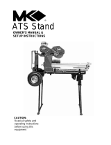 MK Diamond Products ATS Rolling Stand Owner's manual