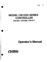 Omega CN1200 Series Owner's manual