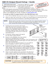 Extron ISM V User manual