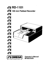 Omega RD-1101 Owner's manual