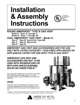 American Metal Products 12R3 Installation guide