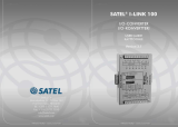 Satel I-LINK 100 I/O-converter User guide