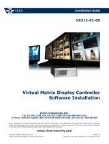 Vicon Virtual Matrix Display Controller (VMDC) User manual