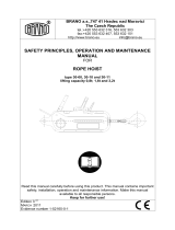 Land Rover Brano Hand Winches User manual