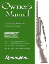 Remington SP-10™ Owner's manual