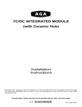 AGA TC DC Integrated Electric Module Ceramic Hob Installation guide