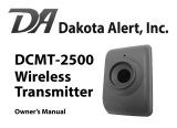 Dakota Alert DCMT-2500 Wireless Transmitter User manual