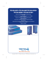 Trendnet TE100-S55EPLUS User guide