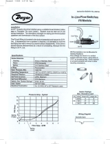 Dwyer Series P8 User manual