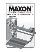 Maxon GPTLR SERIES (2006 Release) Maintenance Manual