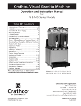Crathco / Grindmaster MG236-2B Operating instructions